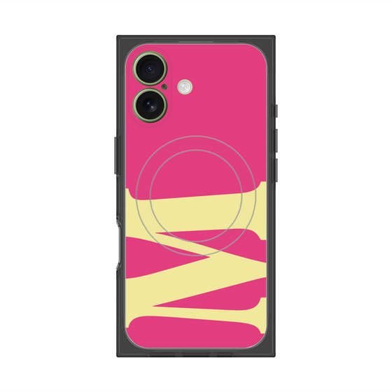 Premium Square Case with MagSafe［ Original - initial color - M pink ］