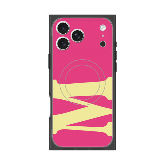 Premium Square Case with MagSafe［ Original - initial color - M pink ］