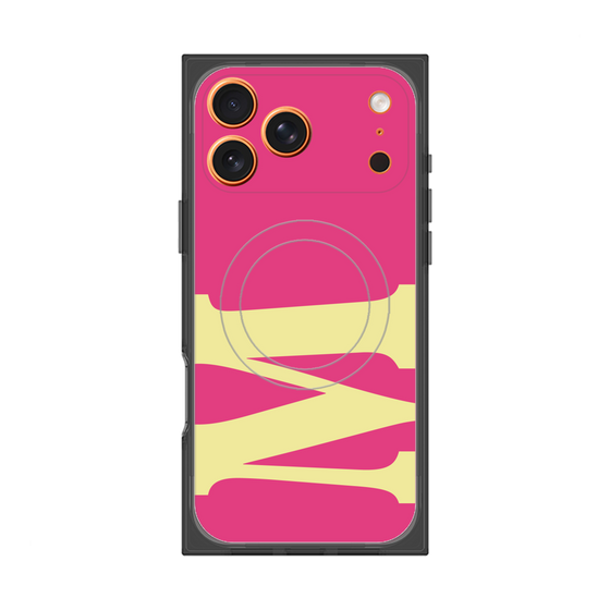 Premium Square Case with MagSafe［ Original - initial color - M pink ］