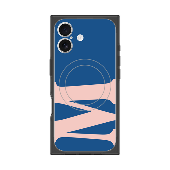 Premium Square Case with MagSafe［ Original - initial color - M navy ］