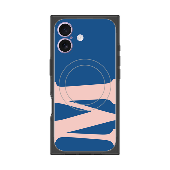 Premium Square Case with MagSafe［ Original - initial color - M navy ］