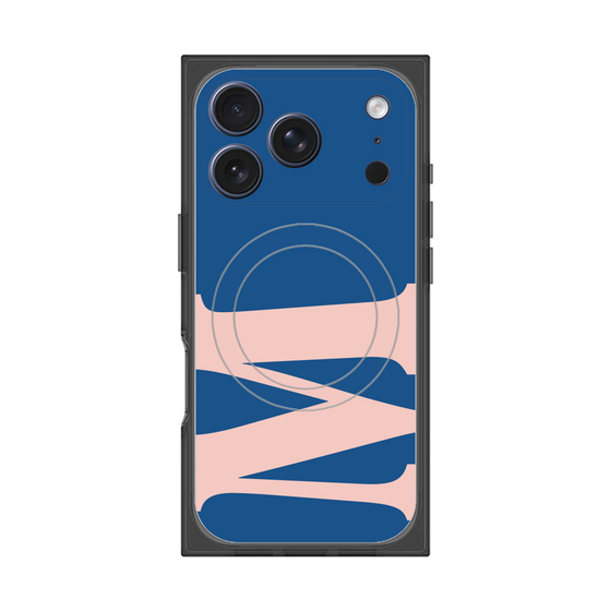 Premium Square Case with MagSafe［ Original - initial color - M navy ］