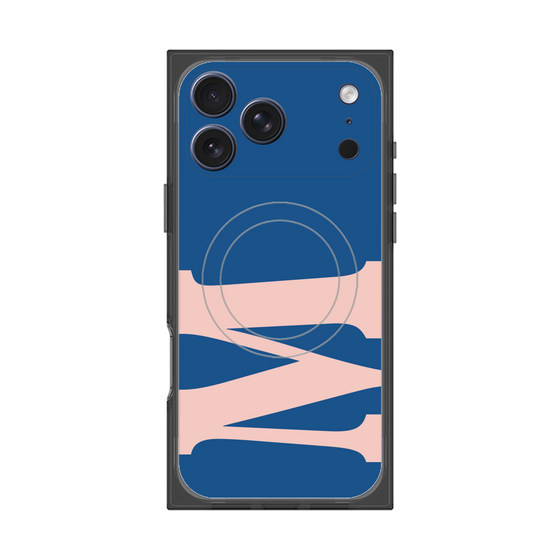 Premium Square Case with MagSafe［ Original - initial color - M navy ］