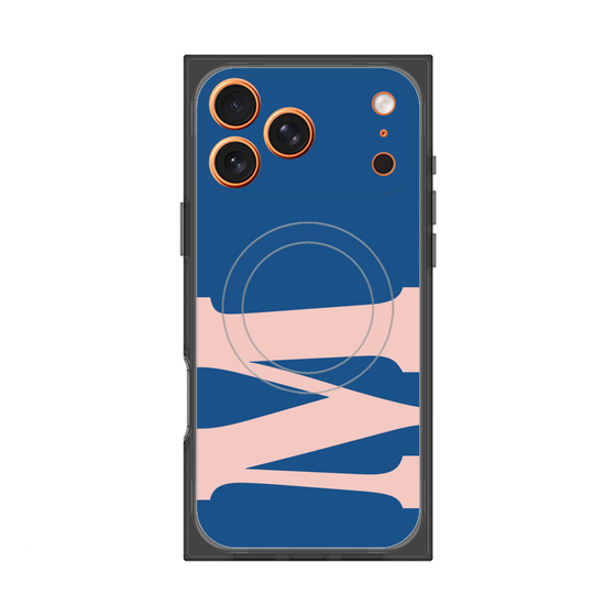 Premium Square Case with MagSafe［ Original - initial color - M navy ］