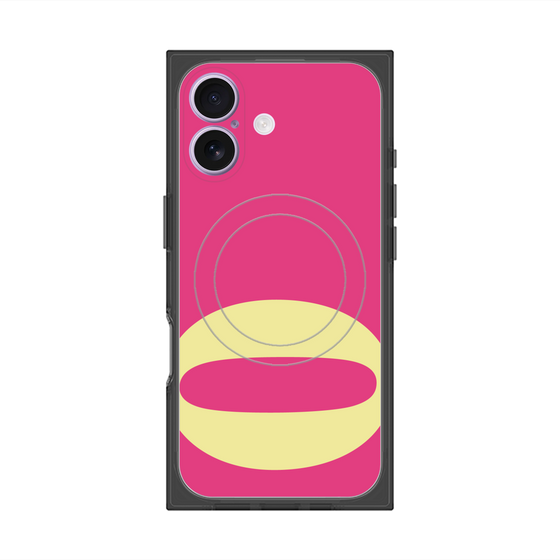 Premium Square Case with MagSafe［ Original - initial color - O pink ］