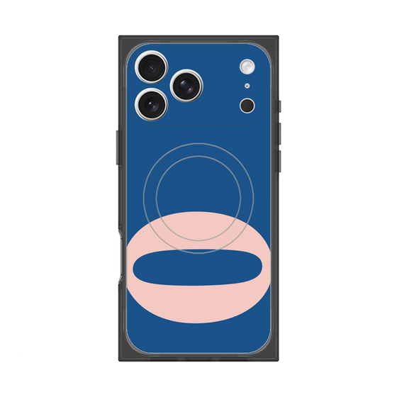 Premium Square Case with MagSafe［ Original - initial color - O navy ］