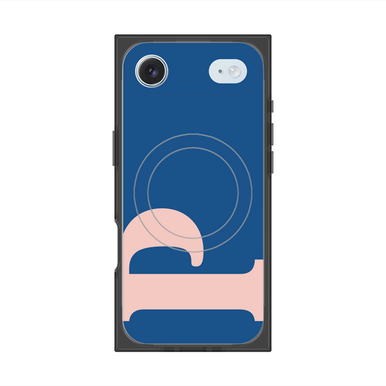 Premium Square Case with MagSafe［ Original - initial color - P navy ］