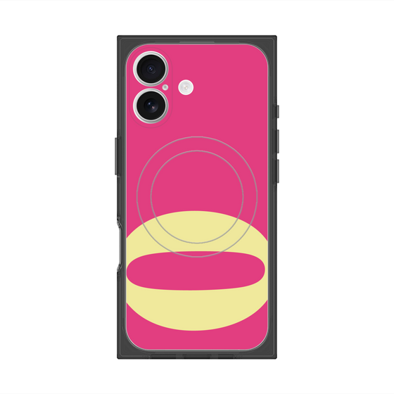 Premium Square Case with MagSafe［ Original - initial color - Q pink ］