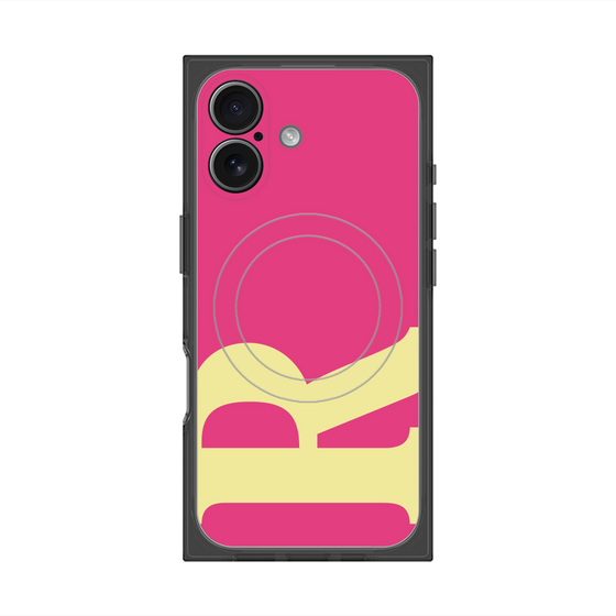 Premium Square Case with MagSafe［ Original - initial color - R pink ］