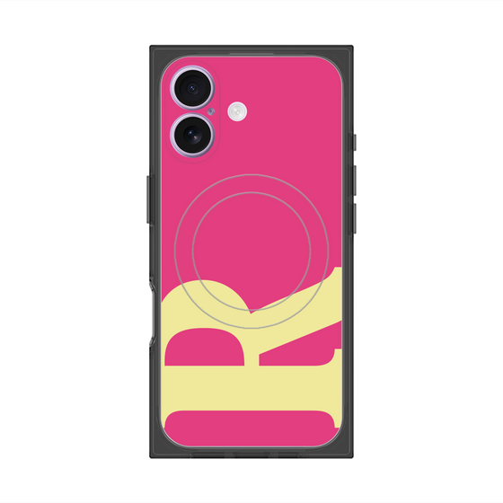 Premium Square Case with MagSafe［ Original - initial color - R pink ］