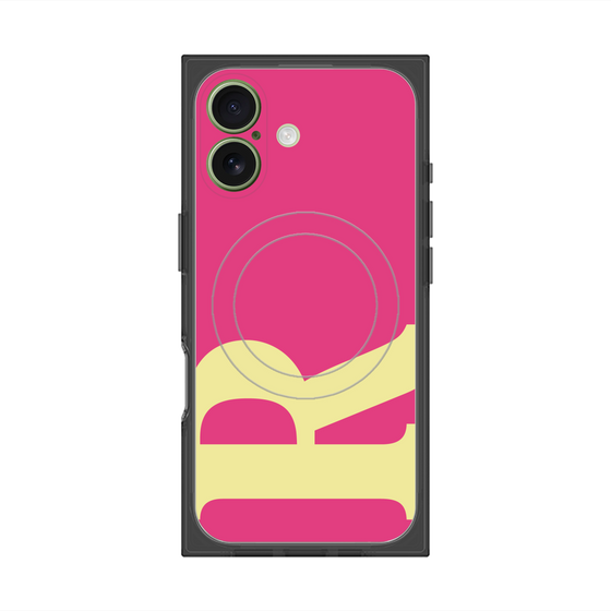 Premium Square Case with MagSafe［ Original - initial color - R pink ］