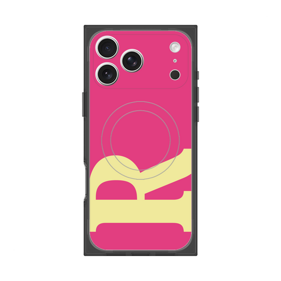 Premium Square Case with MagSafe［ Original - initial color - R pink ］