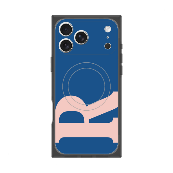 Premium Square Case with MagSafe［ Original - initial color - R navy ］