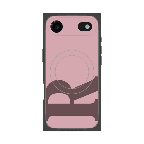 Premium Square Case with MagSafe［ Original - initial color - R dusty pink ］