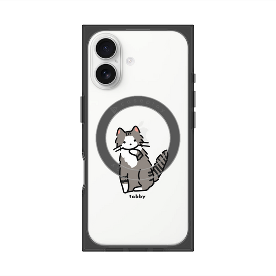 Premium Square Case with MagSafe［ Original - CASEPLAY Cat - tabby ］