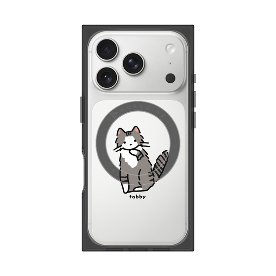 Premium Square Case with MagSafe［ Original - CASEPLAY Cat - tabby ］