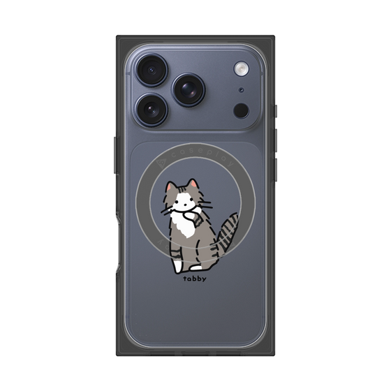 Premium Square Case with MagSafe［ Original - CASEPLAY Cat - tabby ］