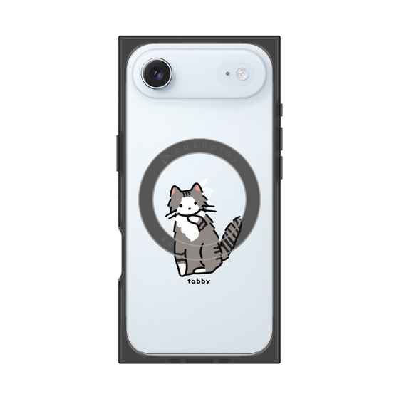 Premium Square Case with MagSafe［ Original - CASEPLAY Cat - tabby ］