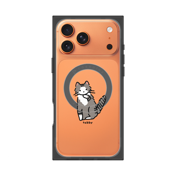 Premium Square Case with MagSafe［ Original - CASEPLAY Cat - tabby ］
