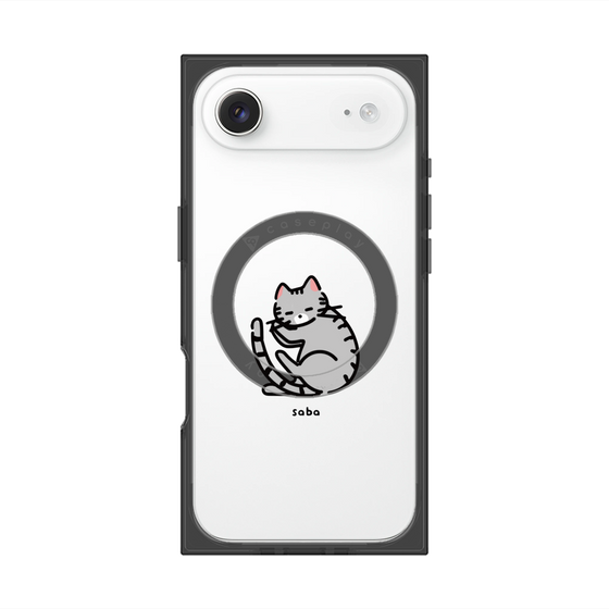 Premium Square Case with MagSafe［ Original - CASEPLAY Cat - Saba ］