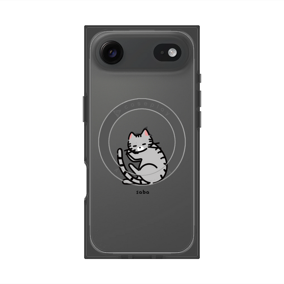 Premium Square Case with MagSafe［ Original - CASEPLAY Cat - Saba ］