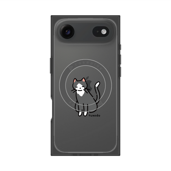 Premium Square Case with MagSafe［ Original - CASEPLAY Cat - tuxedo ］
