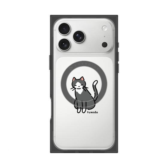 Premium Square Case with MagSafe［ Original - CASEPLAY Cat - tuxedo ］