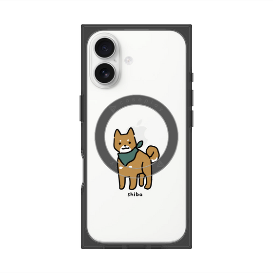 Premium Square Case with MagSafe［ Original - CASEPLAY Dog - shiba ］
