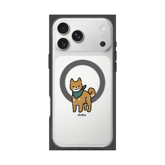 Premium Square Case with MagSafe［ Original - CASEPLAY Dog - shiba ］