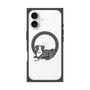 Premium Square Case with MagSafe［ Original - CASEPLAY Dog - border collie ］