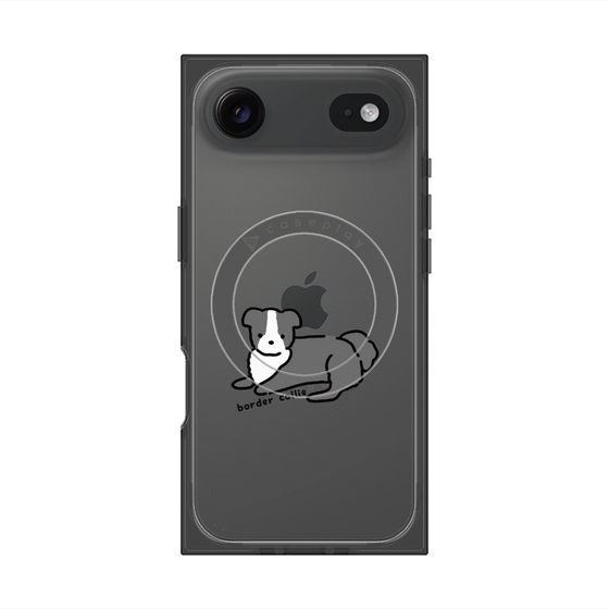 Premium Square Case with MagSafe［ Original - CASEPLAY Dog - border collie ］