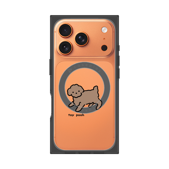Premium Square Case with MagSafe［ Original - CASEPLAY Dog - Toy Pooh ］