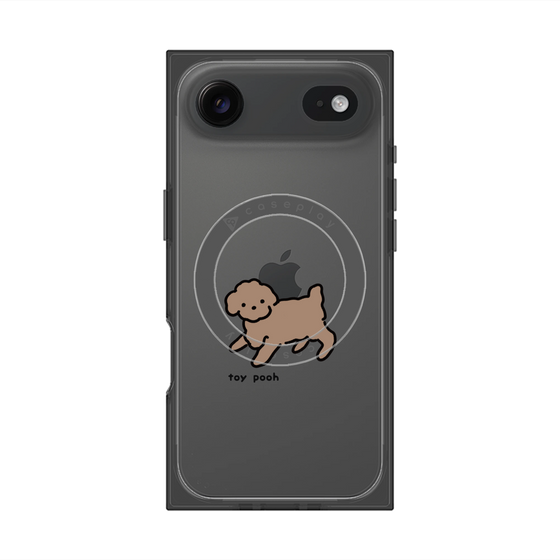 Premium Square Case with MagSafe［ Original - CASEPLAY Dog - Toy Pooh ］