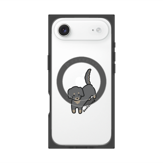 Premium Square Case with MagSafe［ Original - CASEPLAY Dog - Dachshund ］