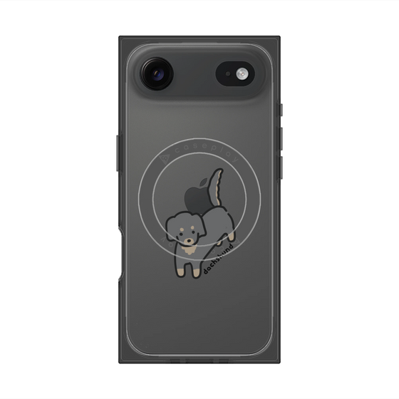 Premium Square Case with MagSafe［ Original - CASEPLAY Dog - Dachshund ］