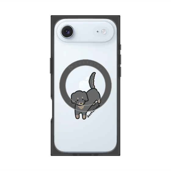 Premium Square Case with MagSafe［ Original - CASEPLAY Dog - Dachshund ］