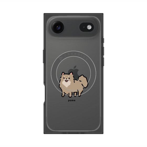 Premium Square Case with MagSafe［ Original - CASEPLAY Dog - Pome ］