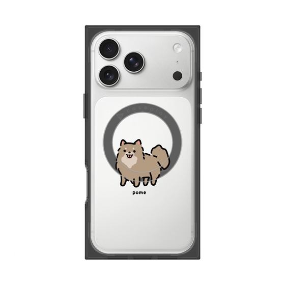 Premium Square Case with MagSafe［ Original - CASEPLAY Dog - Pome ］