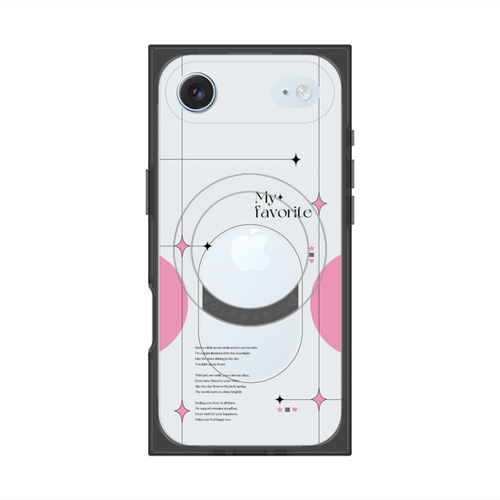 Premium Square Case with MagSafe［ Original - Instax Case - Pink ］