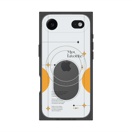 Premium Square Case with MagSafe［ Original - Instax Case - Orange ］