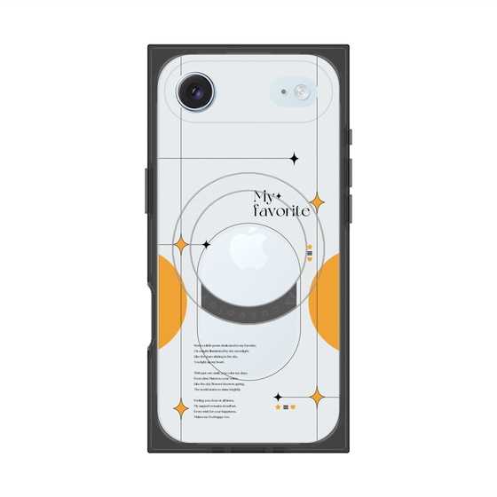 Premium Square Case with MagSafe［ Original - Instax Case - Orange ］