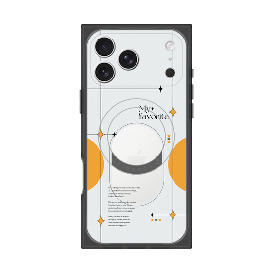 Premium Square Case with MagSafe［ Original - Instax Case - Orange ］