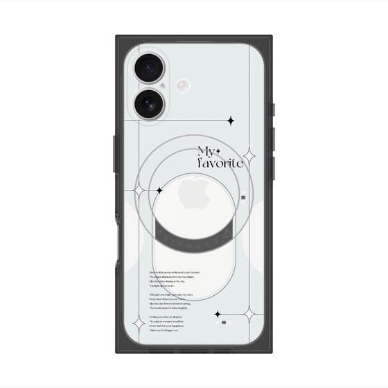 Premium Square Case with MagSafe［ Original - Instax Case - White ］