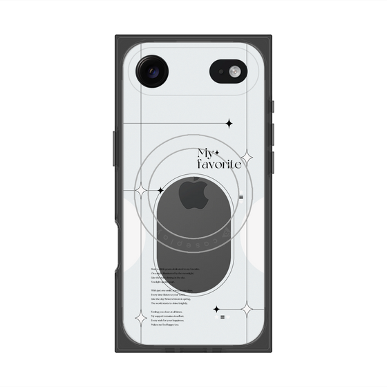 Premium Square Case with MagSafe［ Original - Instax Case - White ］