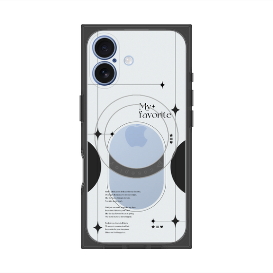 Premium Square Case with MagSafe［ Original - Instax Case - Black ］