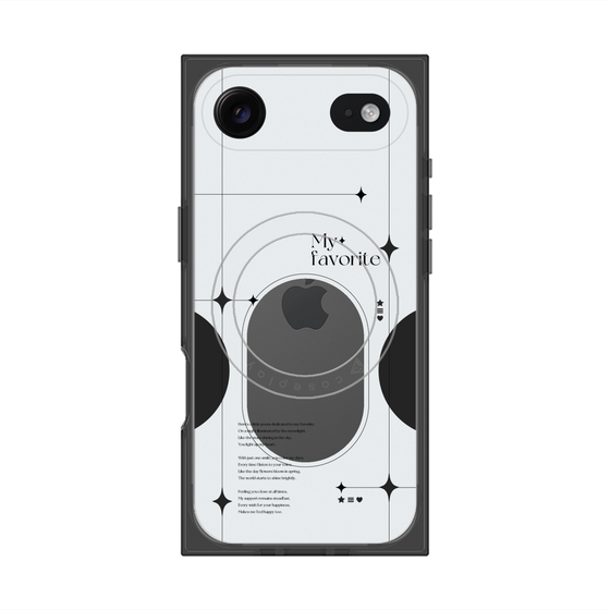 Premium Square Case with MagSafe［ Original - Instax Case - Black ］