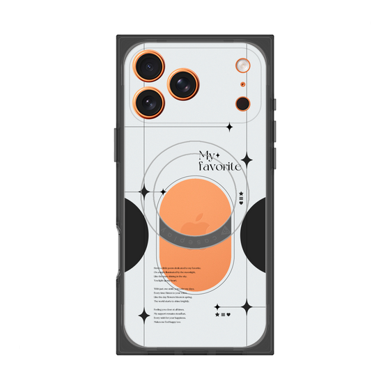 Premium Square Case with MagSafe［ Original - Instax Case - Black ］