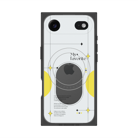 Premium Square Case with MagSafe［ Original - Instax Case - Yellow ］