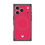 Premium Square Case with MagSafe［ Original - Favorite Color Heart - Red ］