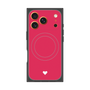 Premium Square Case with MagSafe［ Original - Favorite Color Heart - Red ］
